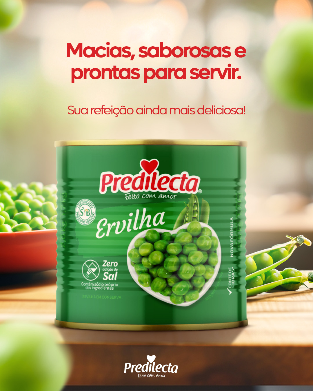 Arte final Predilecta Ervilha